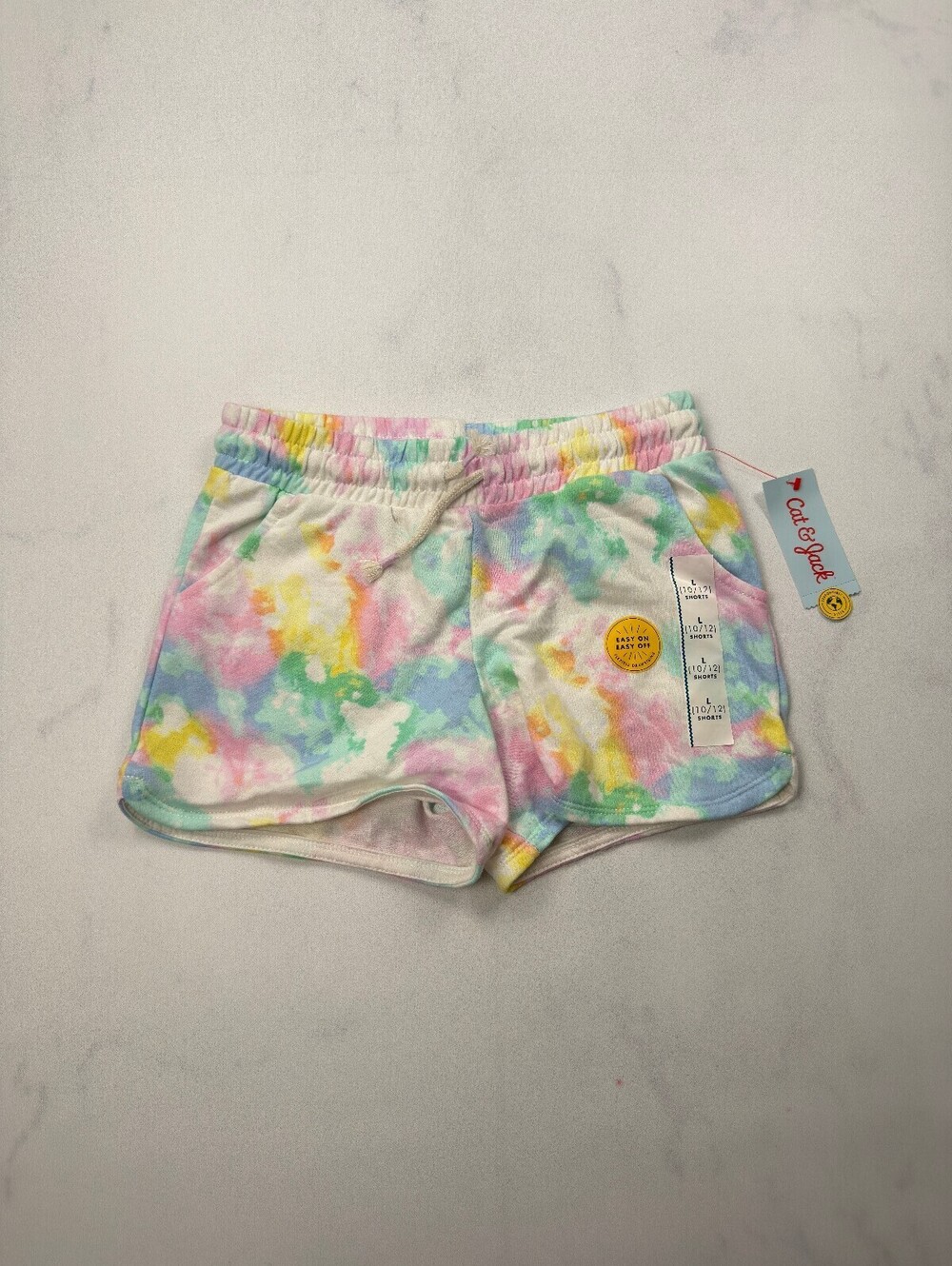Cat & Jack Athletic Shorts Multicolor 2010s Printed - Girls 10/12 NWT